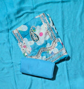Classy Glass Organza Suit Set with Heavy Real Mirror Work - Yanchi